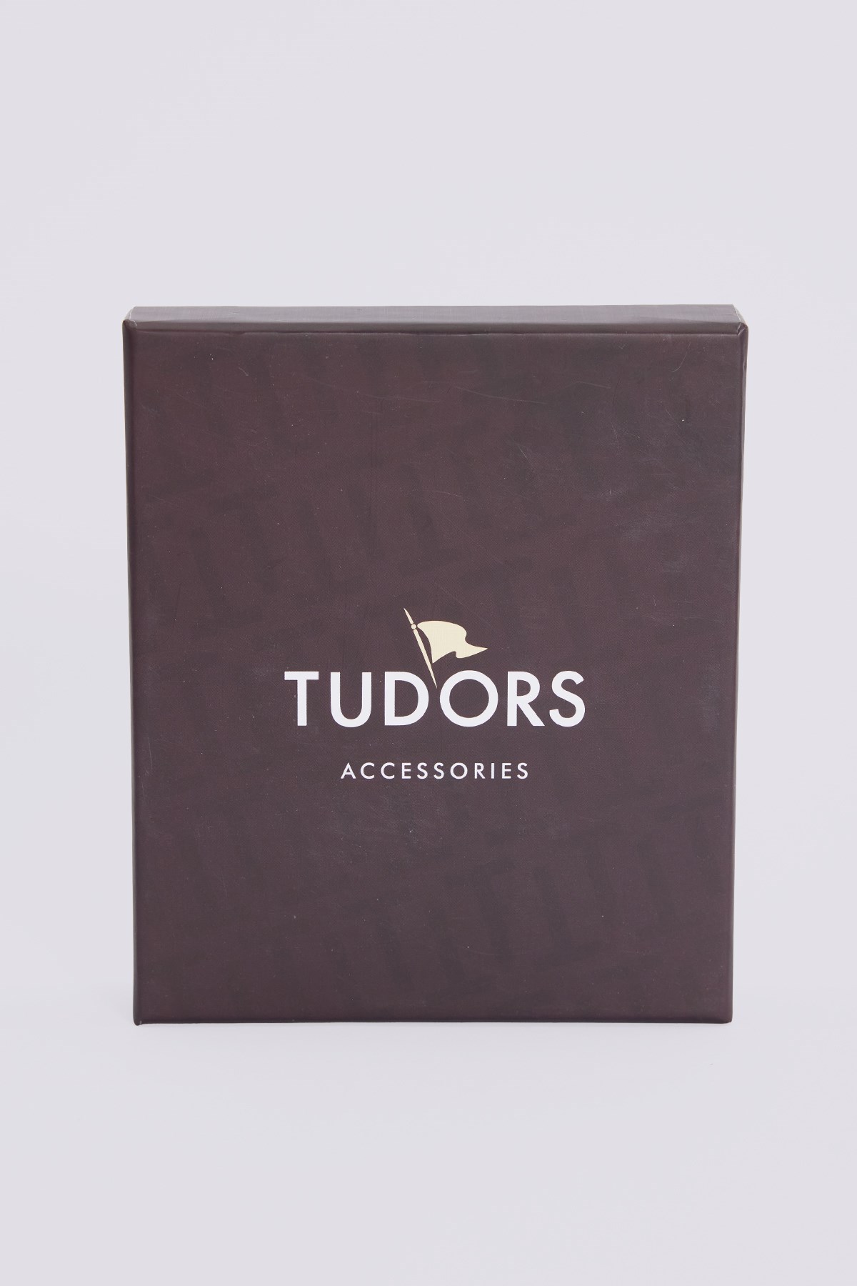 TUDORS Kahverengi Dokulu Kart Para Bölmeli Erkek Cüzdan görsel 6