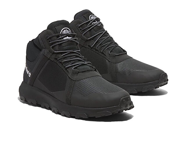 Timberland Winsor Trail Low Lace Up Wp Erkek Trekking Botu TB0A41W7EK91 Siyah görsel 3