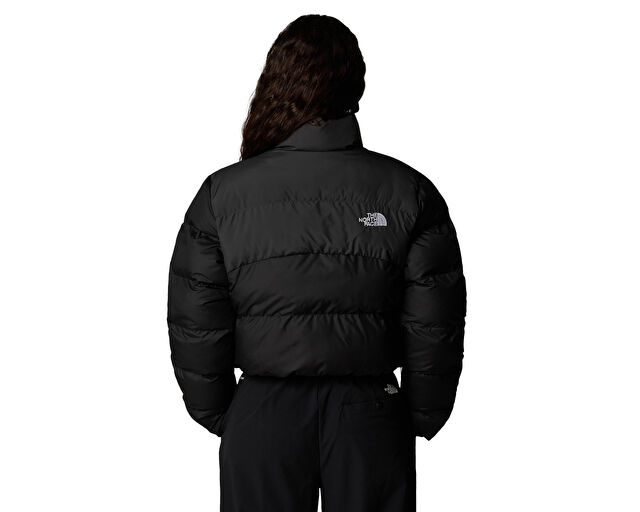 The North Face W Cropped Saikuru Kadın Outdoor Montu NF0A89JCKT01 Siyah görsel 2