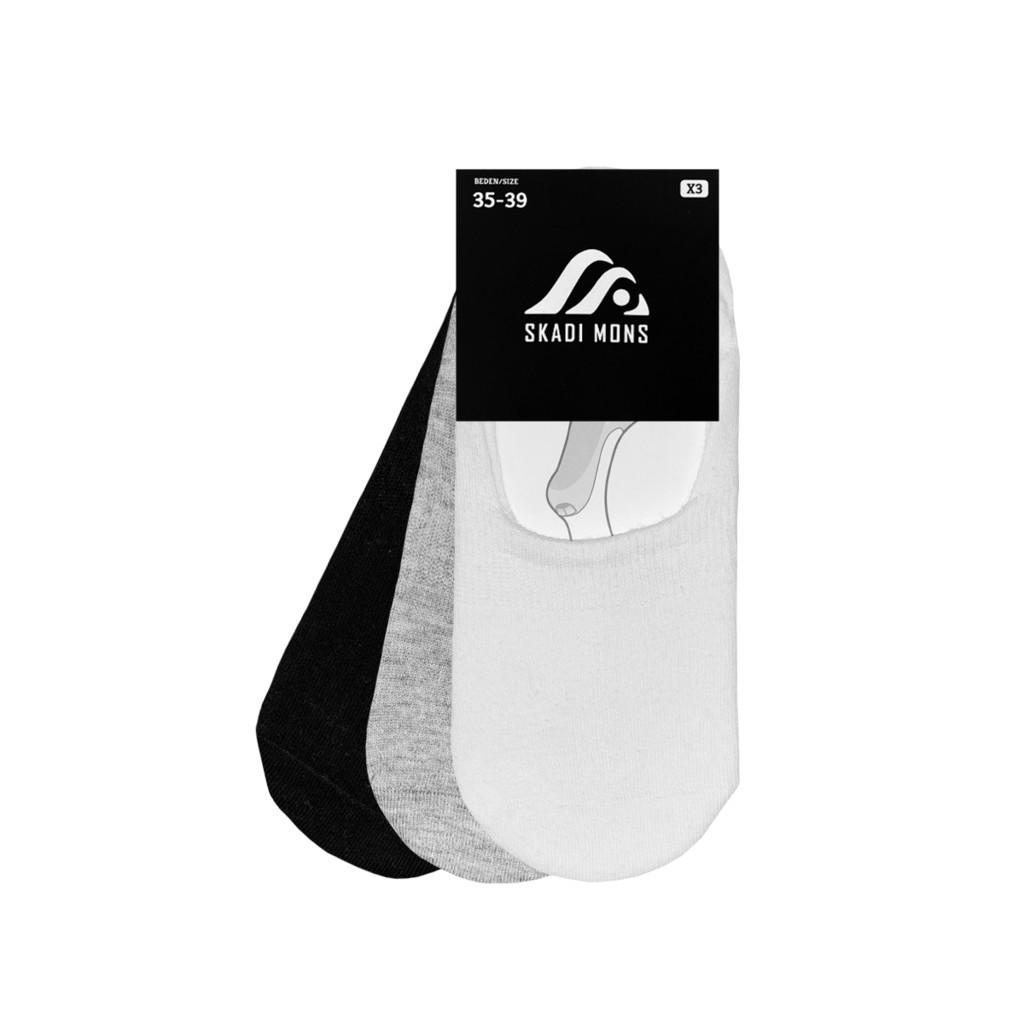 Skadi Mons Invisible 3 Parça Unisex Babet Çorap görsel 2