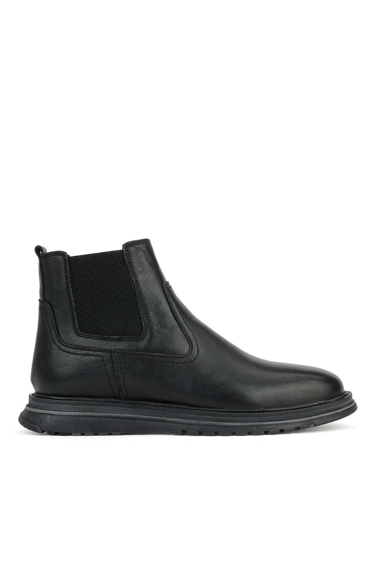 Ziya Ayakkabı Erkek Hakiki Deri Boots 1631002Z3145 Siyah