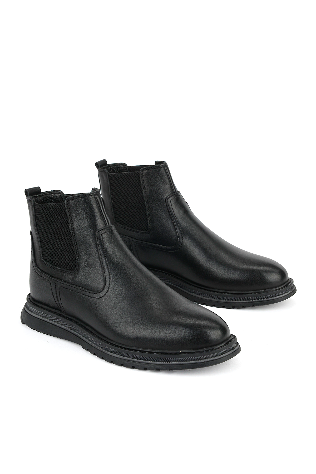 Ziya Ayakkabı Erkek Hakiki Deri Boots 1631002Z3145 Siyah görsel 2