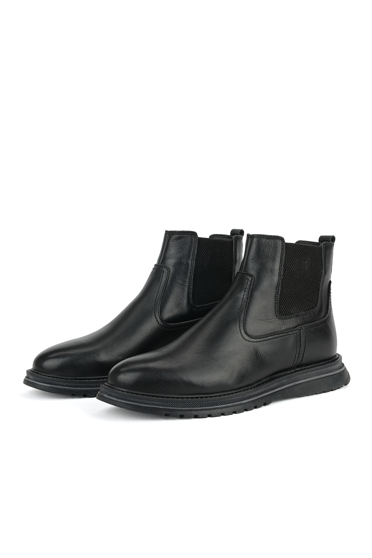 Ziya Ayakkabı Erkek Hakiki Deri Boots 1631002Z3145 Siyah görsel 5