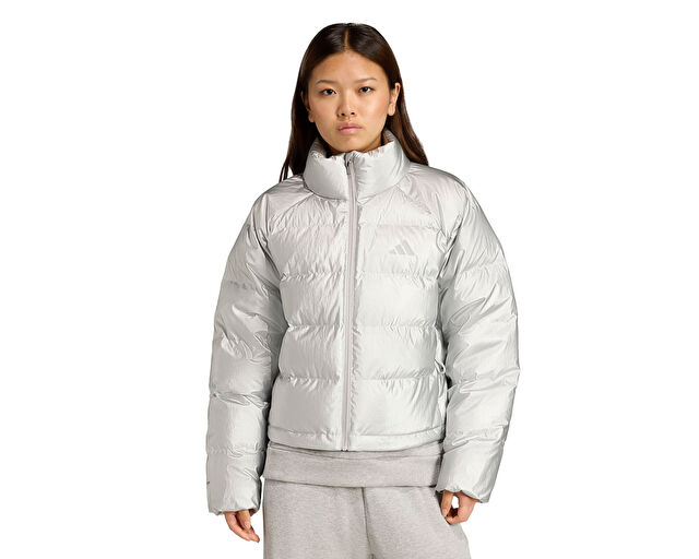 Adidas W Holiday D Jkt Kadın Günlük Mont JM9197 Gri