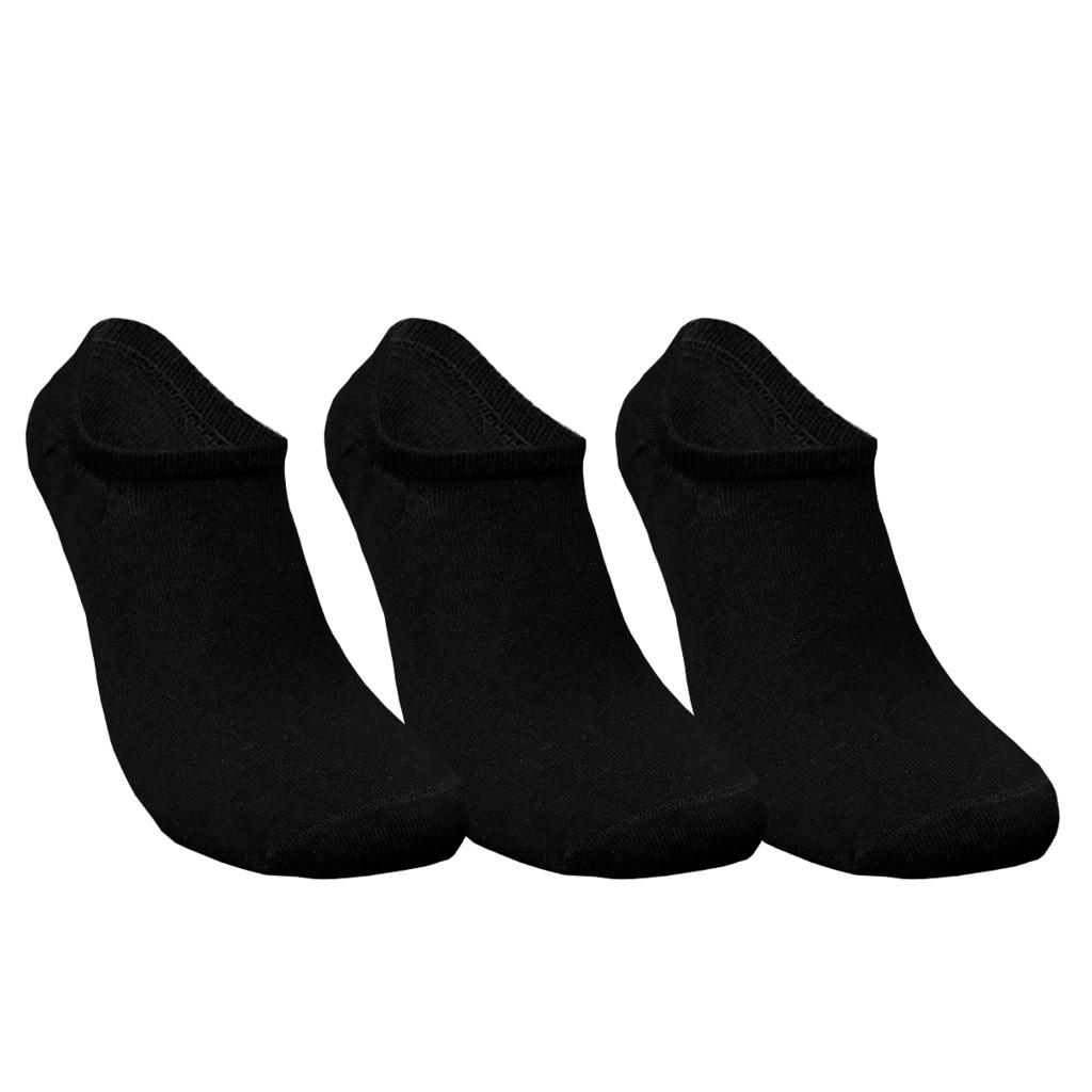 Skadi Mons Sneaker 3 Pack Siyah Çorap