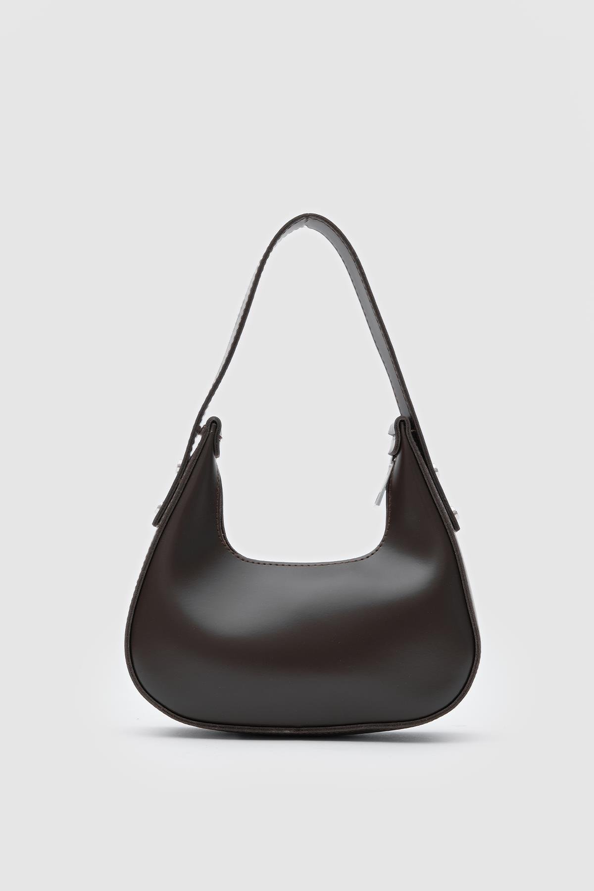 Shulebags Gisou Baget Çanta Acı Kahve