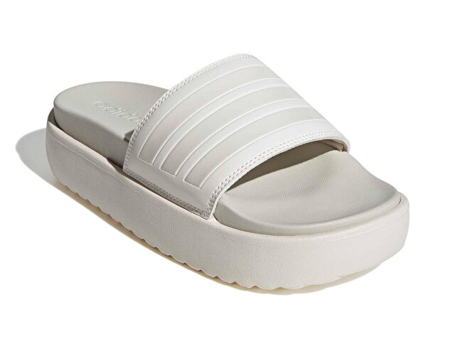 Adidas Adilette Platform Kadın Terlik IH8974 Beyaz görsel 3