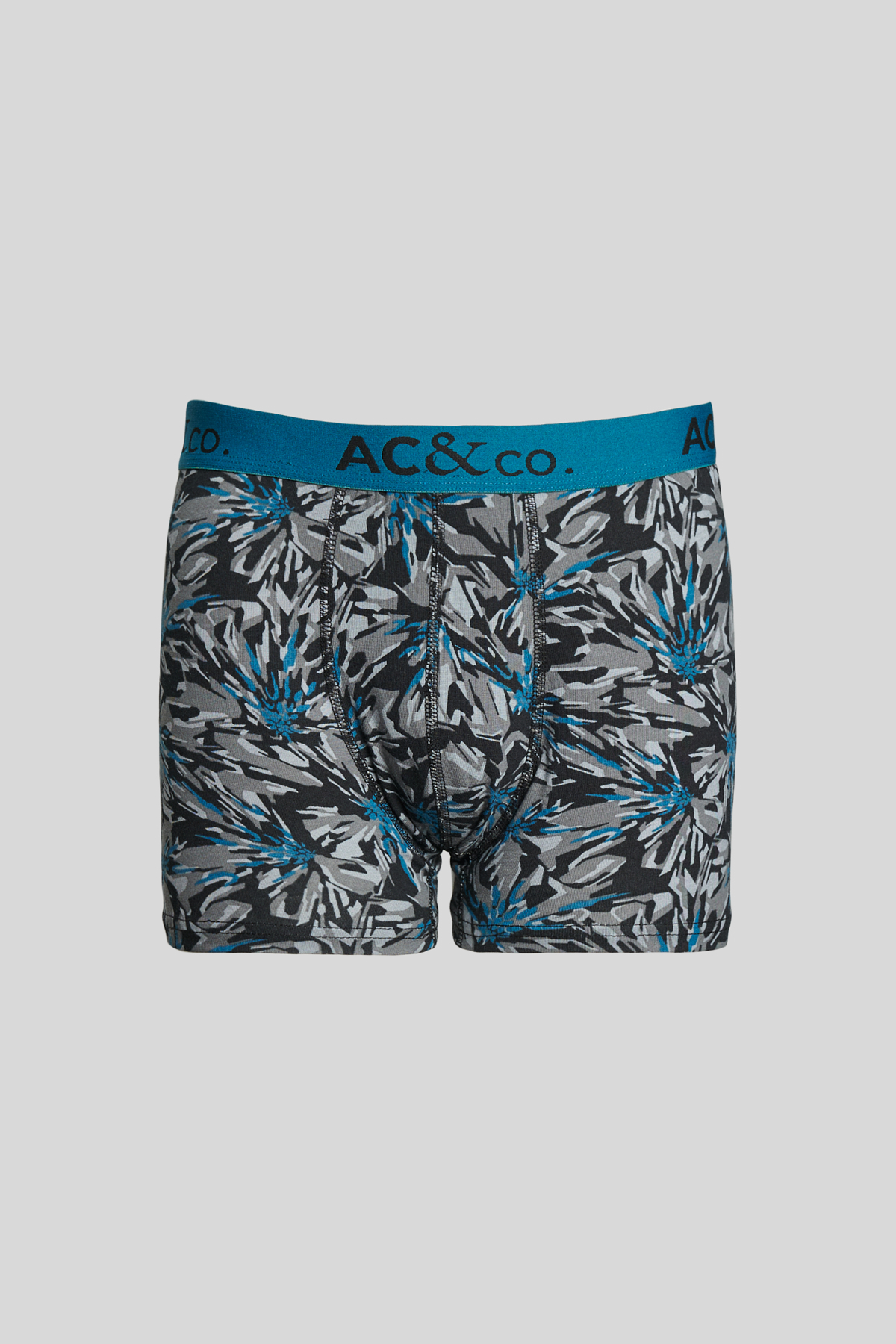 AC&Co / Altınyıldız Classics Erkek Siyah-Yeşil 3'lü Boxer Paketi görsel 3