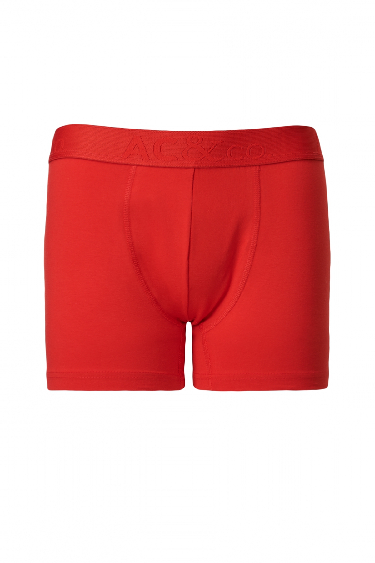 AC&Co / Altınyıldız Classics Erkek Saks-Kırmızı 3lü Boxer Paketi görsel 2