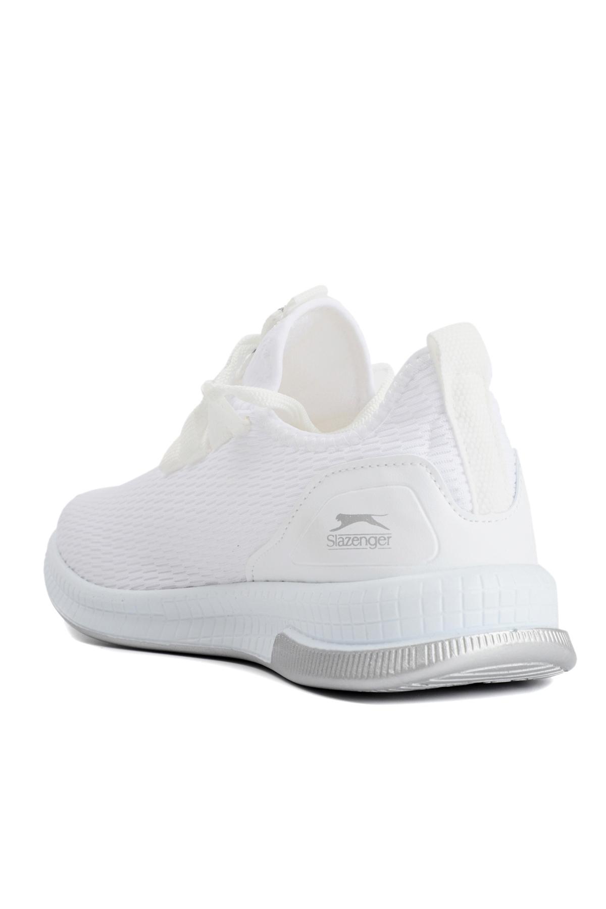 SLAZENGER ABENA I Kadın Koşu Yürüyüş Ayakkabı Beyaz / Gümüş görsel 3