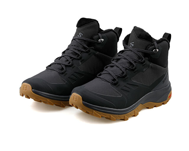 Salomon Outsnap Cswp Erkek Trekking Bot Ve Ayakkabısı L40922000 Siyah görsel 3