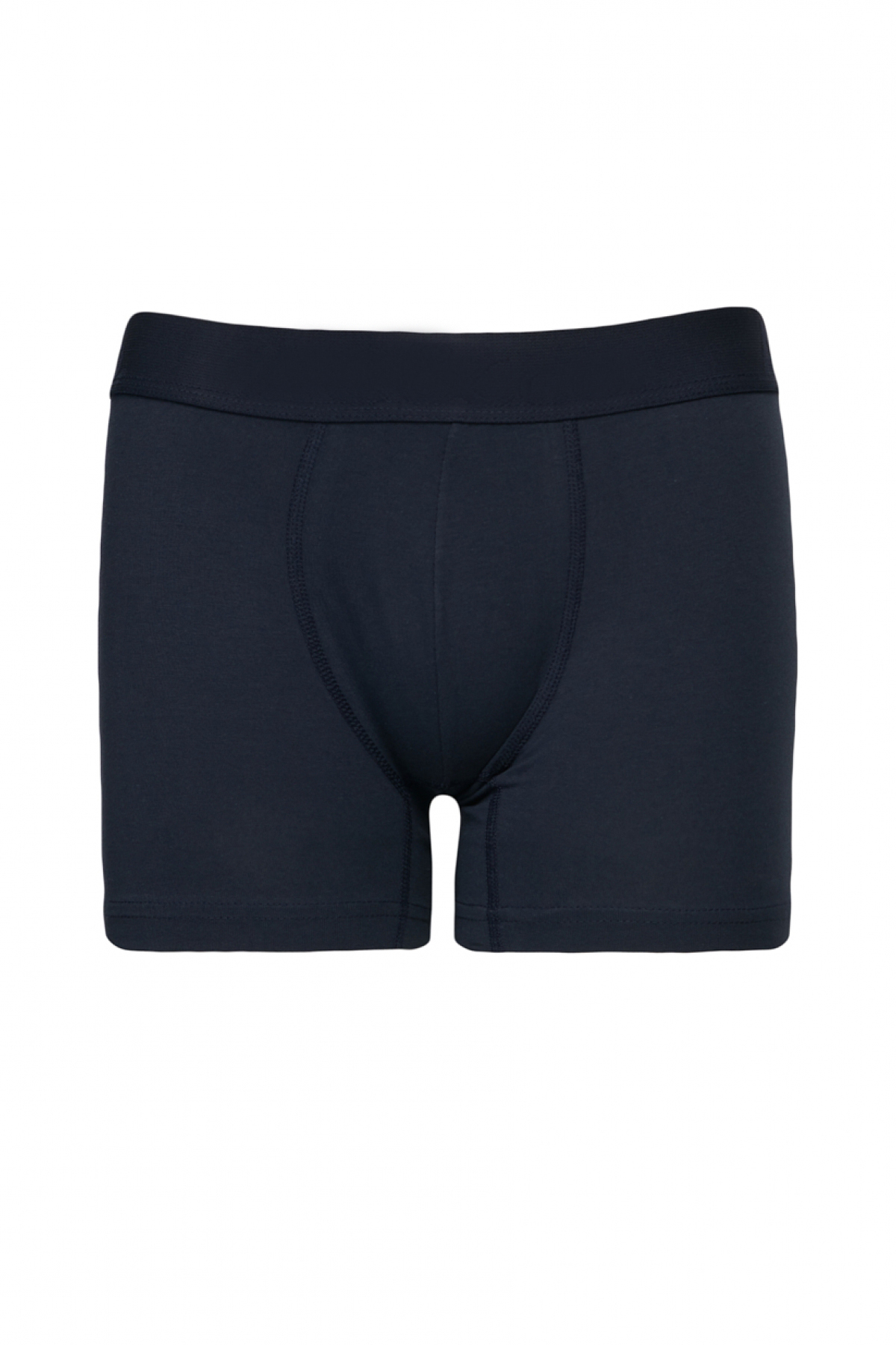 AC&Co / Altınyıldız Classics Erkek Gri-Lacivert Premium Pamuklu 3'lü Paket Esnek Boxer görsel 3