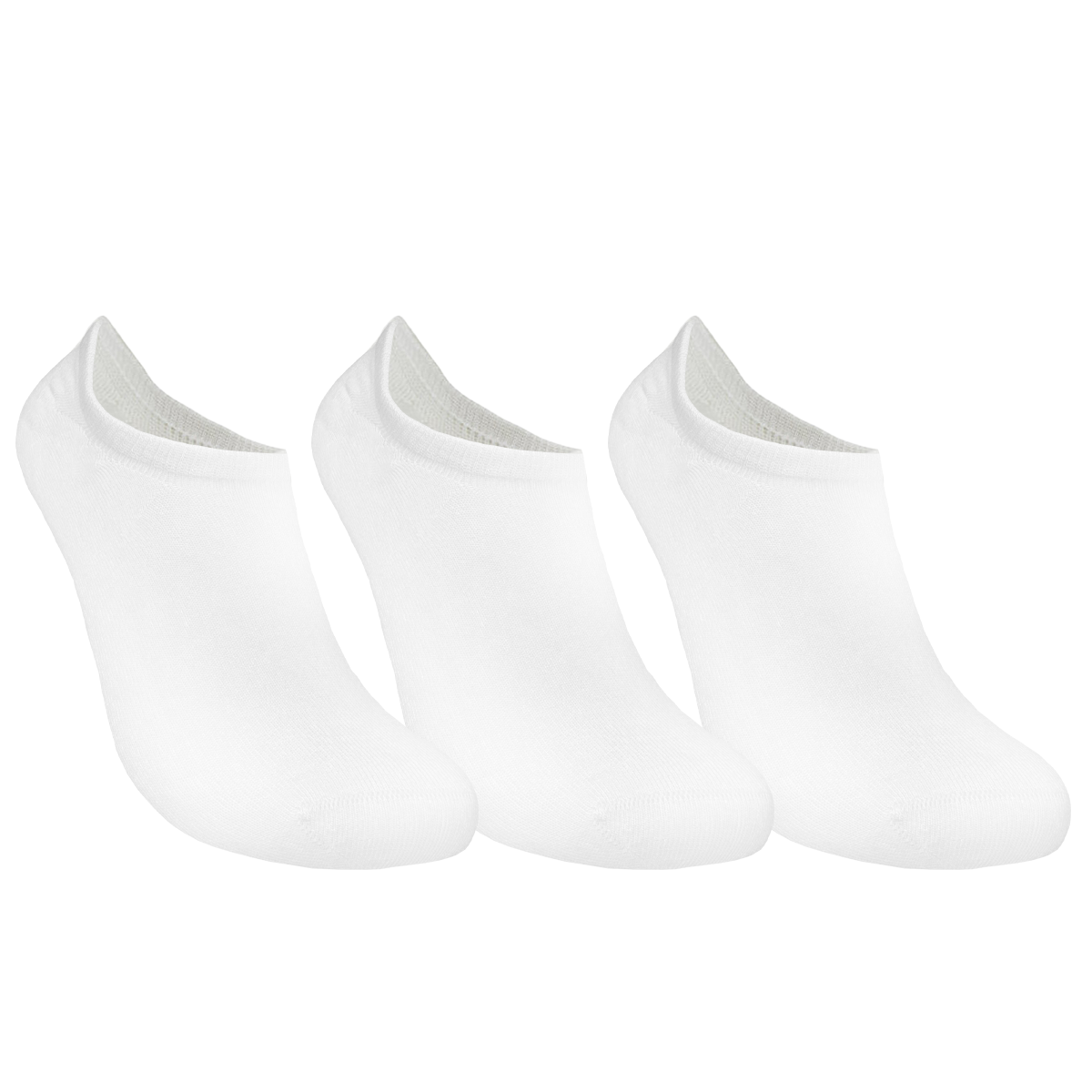 Skadi Mons Sneaker 3 Pack Unisex Beyaz Çorap