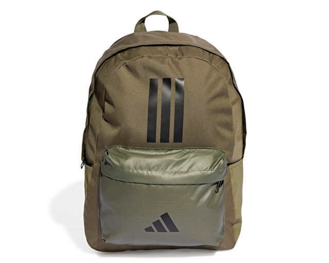 Adidas Clsc Bars 3S Sırt Çantası-En: 31 cm, Boy: 44 cm, Derinlik: 15 cm IS7042 Haki