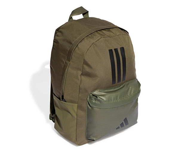 Adidas Clsc Bars 3S Sırt Çantası-En: 31 cm, Boy: 44 cm, Derinlik: 15 cm IS7042 Haki görsel 3