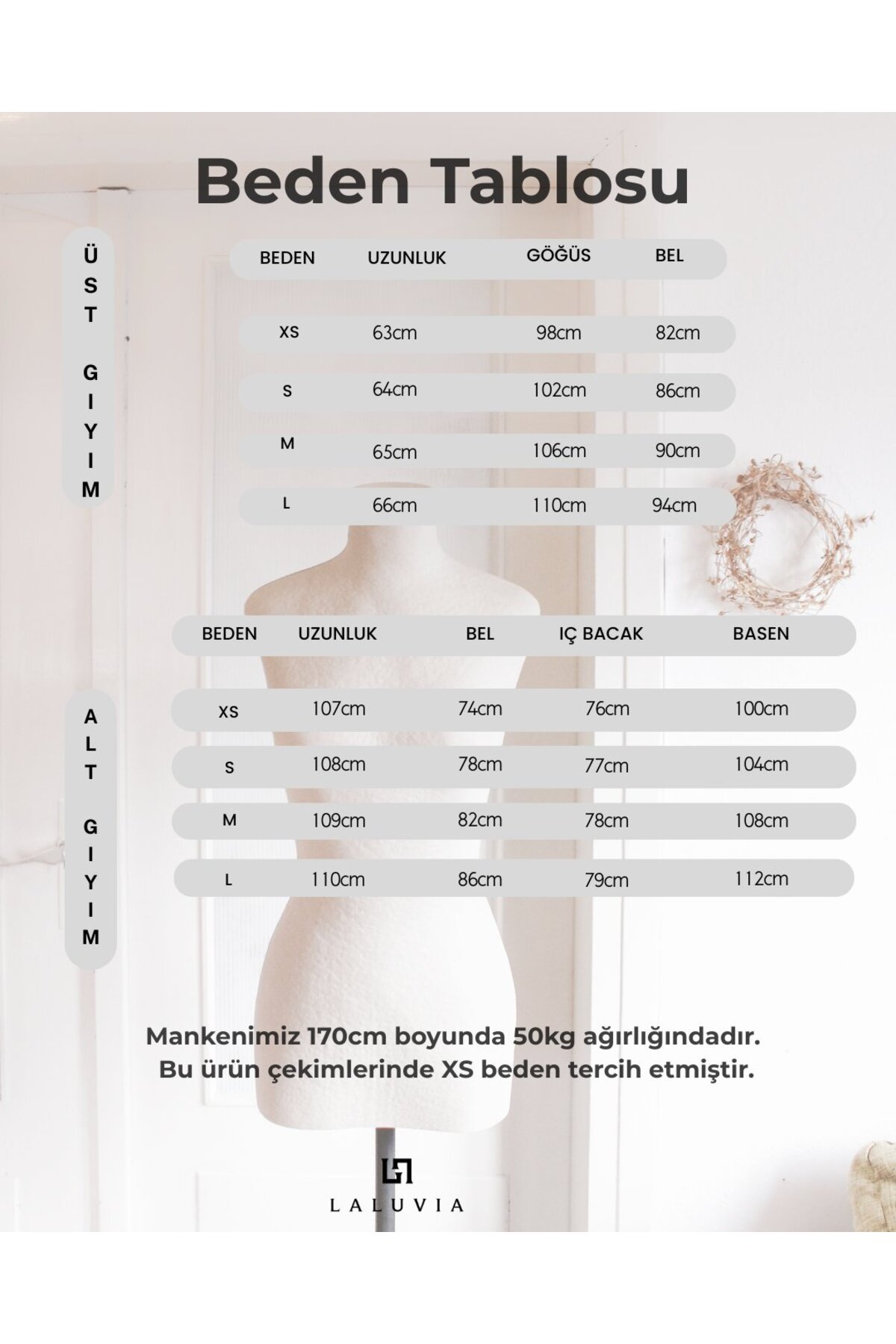 Laluvia İnce Çizgili Gömlek Pantolon Takım - 1424 görsel 5