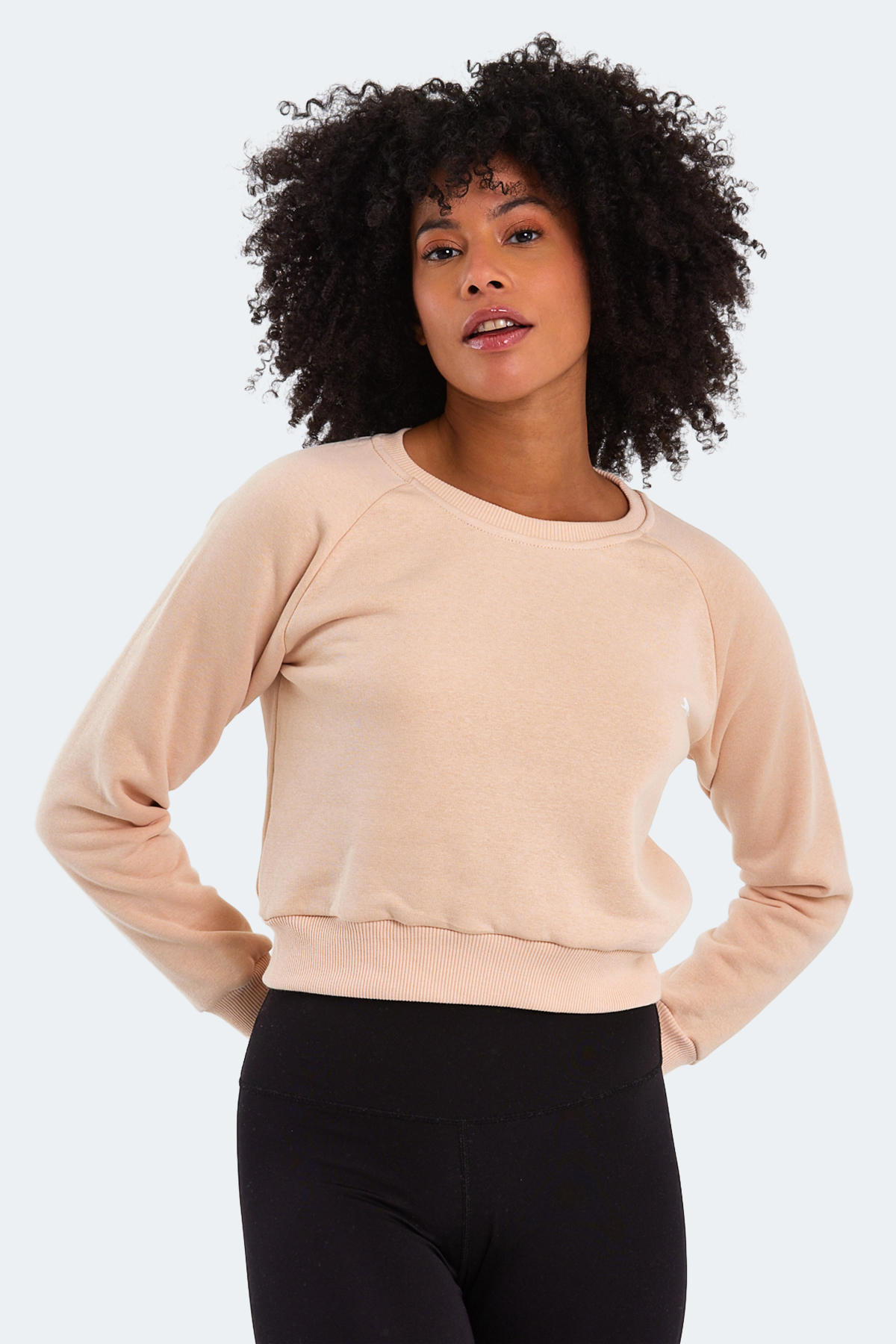 SLAZENGER KAITO Kadın Sweatshirt Bej