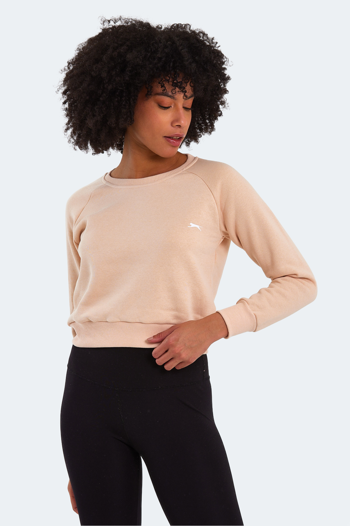 SLAZENGER KAITO Kadın Sweatshirt Bej görsel 3