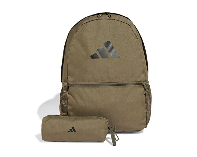 Adidas Clsc Pcase Bp Sırt Çantası-En: 31 cm, Boy: 15 cm, Derinlik: 44 cm. JD3091 Haki