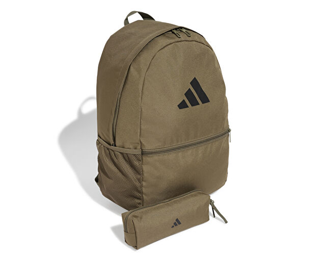 Adidas Clsc Pcase Bp Sırt Çantası-En: 31 cm, Boy: 15 cm, Derinlik: 44 cm. JD3091 Haki görsel 3