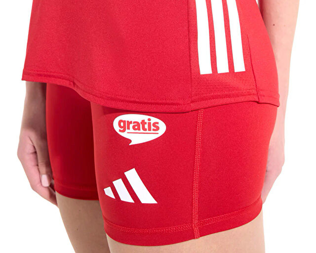 Adidas Türkiye Voleybol Milli Takimi Tayti Türkiye Kadın Voleybol Milli Takım Taytı KM7479 Kırmızı görsel 4