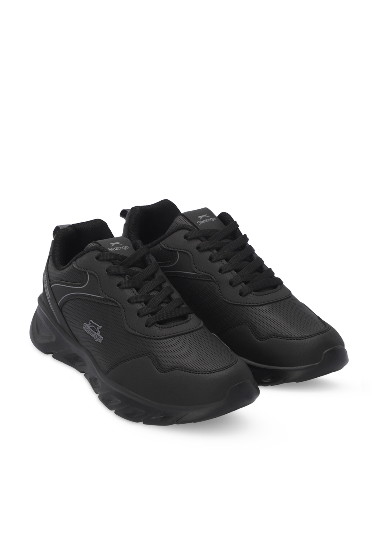 SLAZENGER ENDRICK I Kadın Sneaker Ayakkabı Koyu Gri görsel 2