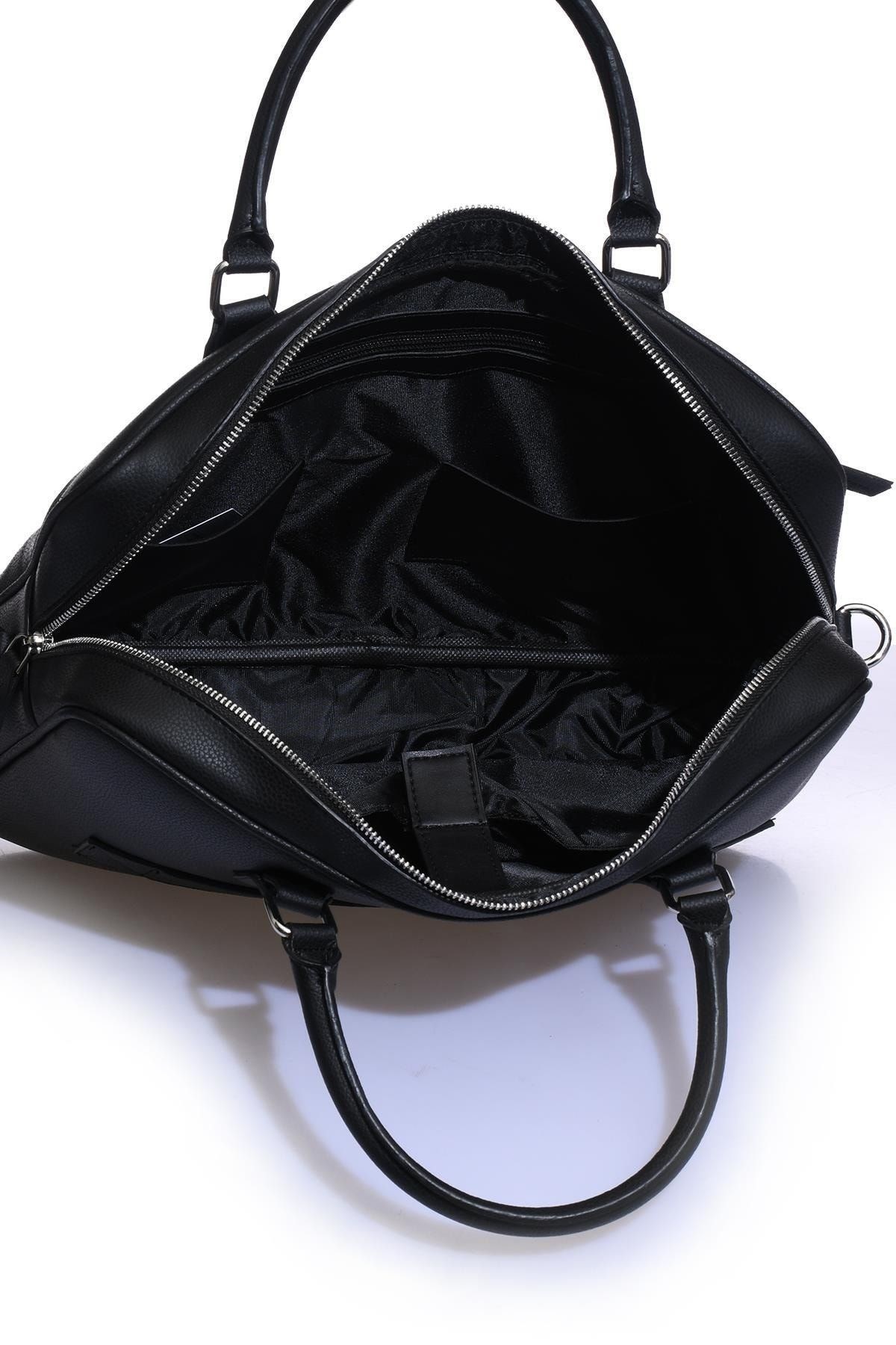 FOSSİL 01fs2038-s Siyah Erkek Laptop / Evrak Çantası görsel 4