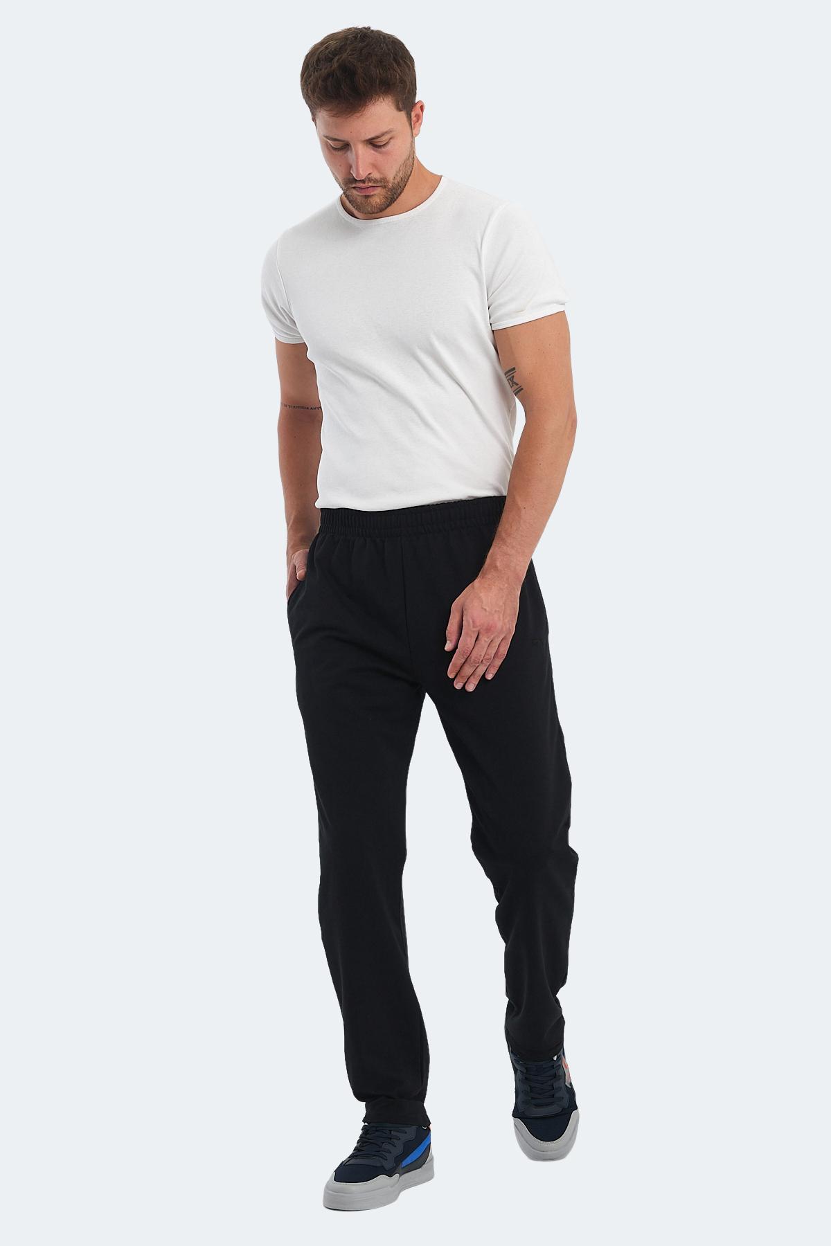 SLAZENGER KULEBA Erkek Eşofman Altı Siyah görsel 5