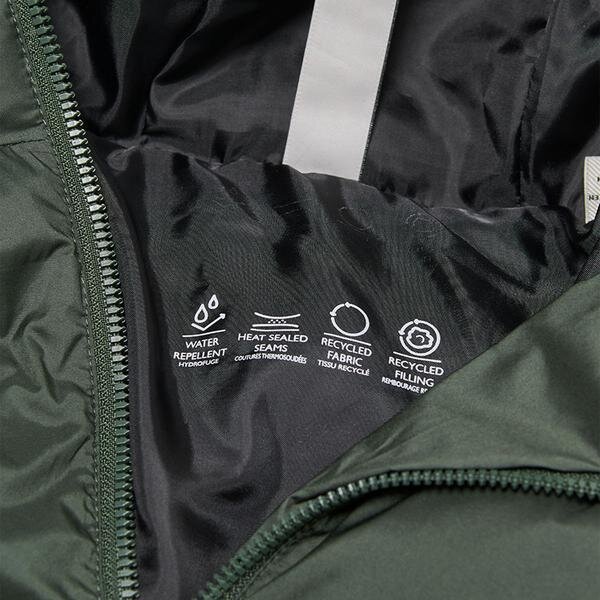 Only&Sons Union Seamless Life Puffer Erkek Haki Kapüşonlu Mont görsel 2