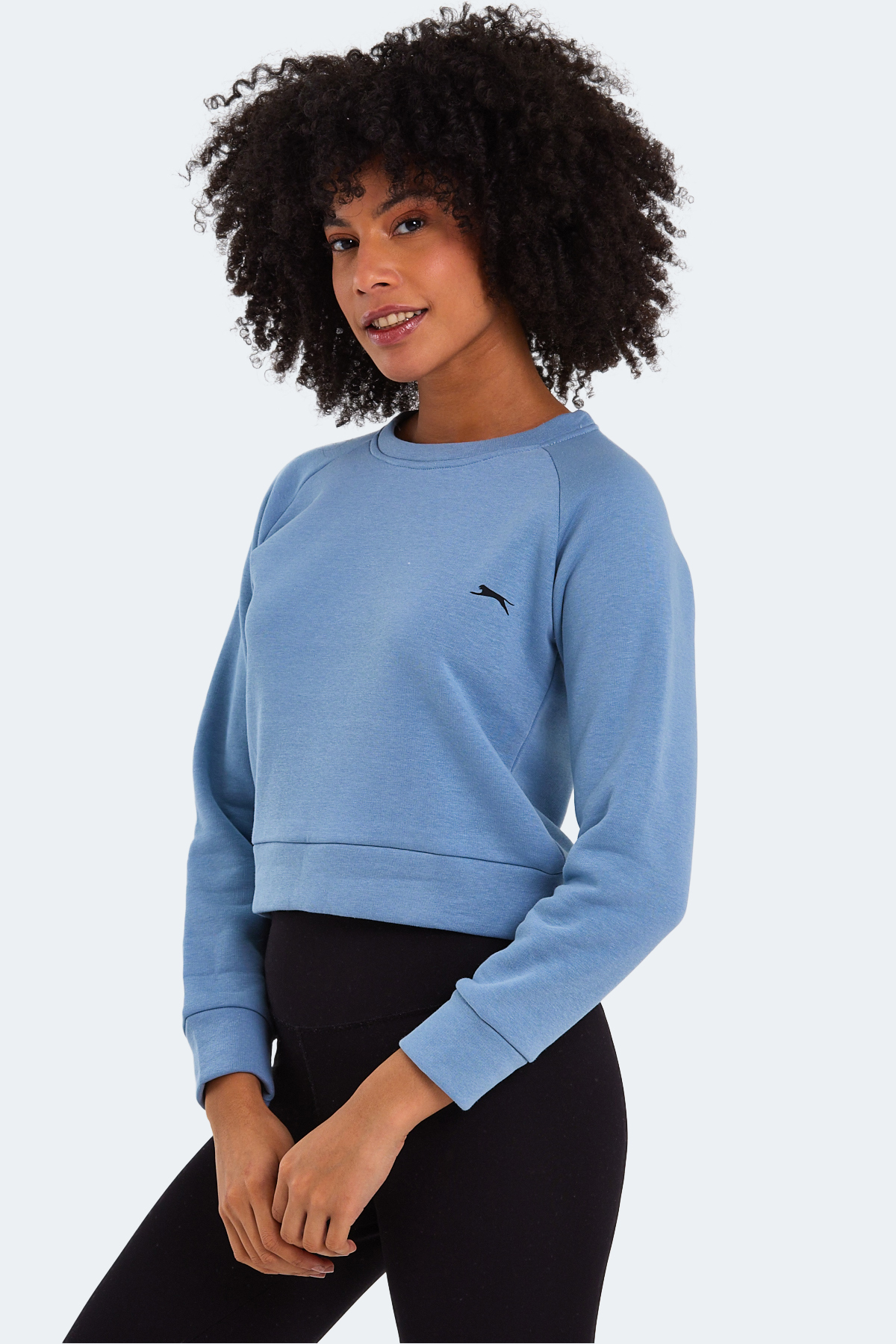 SLAZENGER KAITO Kadın Sweatshirt Mavi