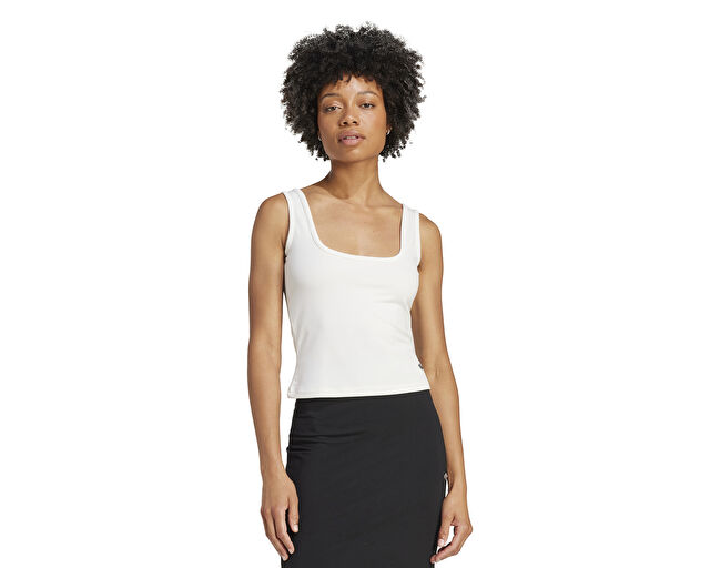 Adidas P Ess Tank Top Kadın Günlük Atlet JW5988 Beyaz