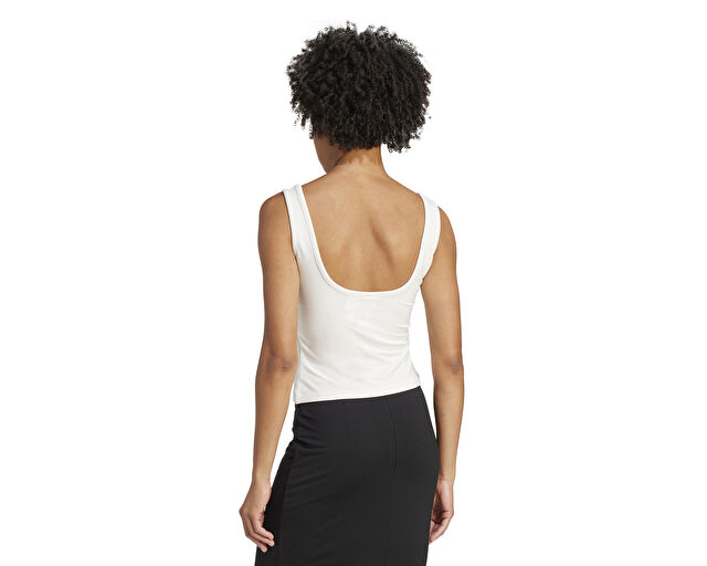 Adidas P Ess Tank Top Kadın Günlük Atlet JW5988 Beyaz görsel 2