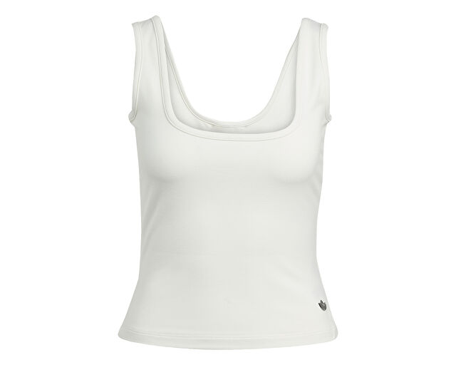 Adidas P Ess Tank Top Kadın Günlük Atlet JW5988 Beyaz görsel 6