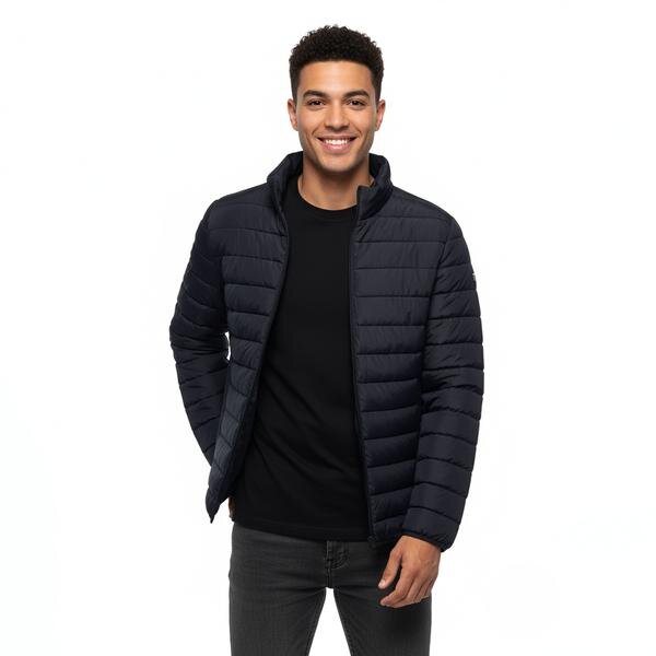 Only&Sons Brody Quilt Erkek Lacivert Dik Yaka Ceket