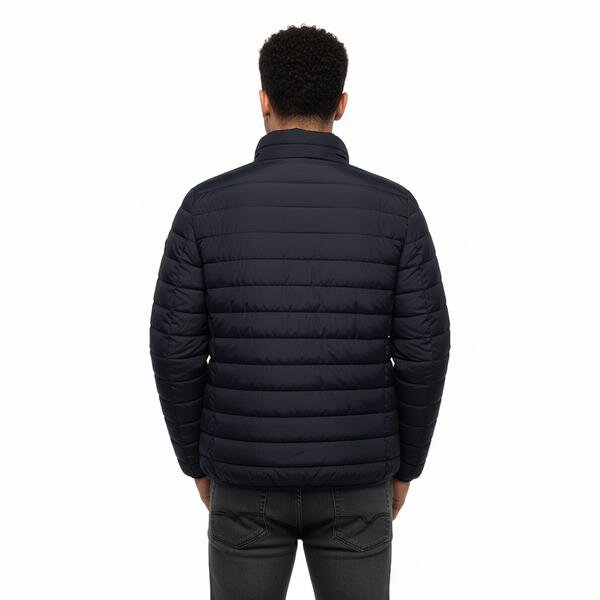 Only&Sons Brody Quilt Erkek Lacivert Dik Yaka Ceket görsel 2