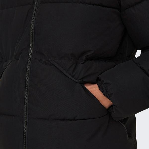 Only&Sons Pack Life Puffer Erkek Siyah Dik Yaka Mont görsel 5