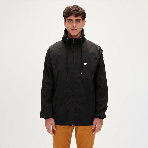 Bad Bear Linea Windbreaker Erkek Siyah Ceket