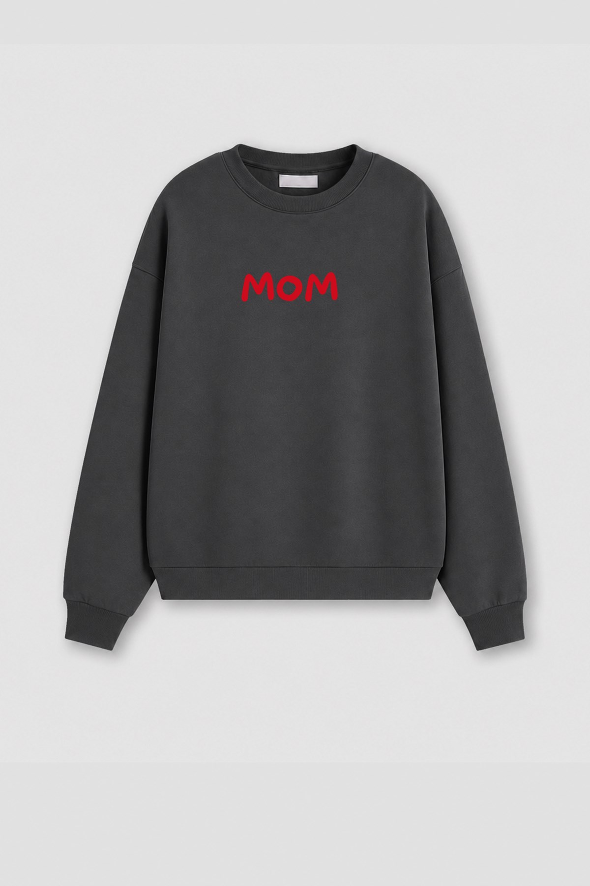 Monila Kadın Premium Kumaş 3 İplik Şardonlu Anne Baskılı Sweatshirt