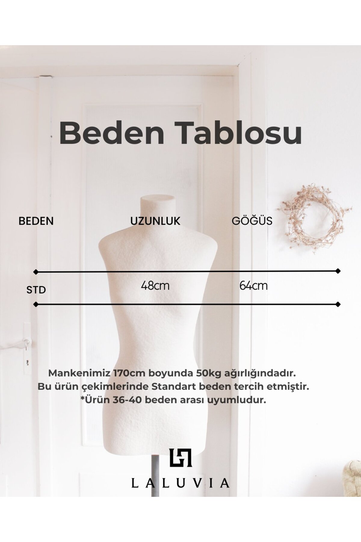 Laluvia Düğmeli V Yaka Örgü Yelek görsel 3