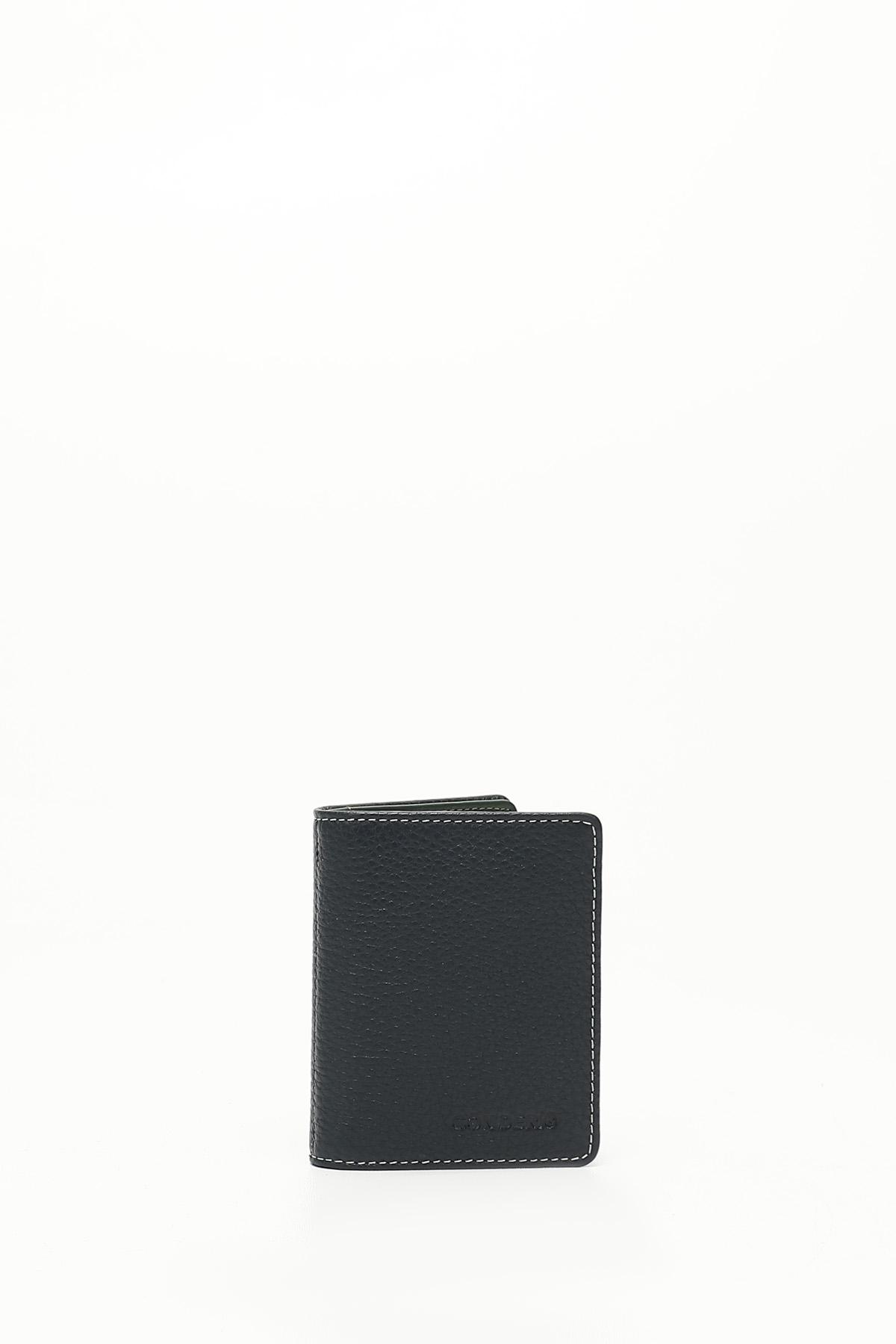 GÖNDERİ(R) LACİVERT Hakiki Deri Unisex Kartlık 06499