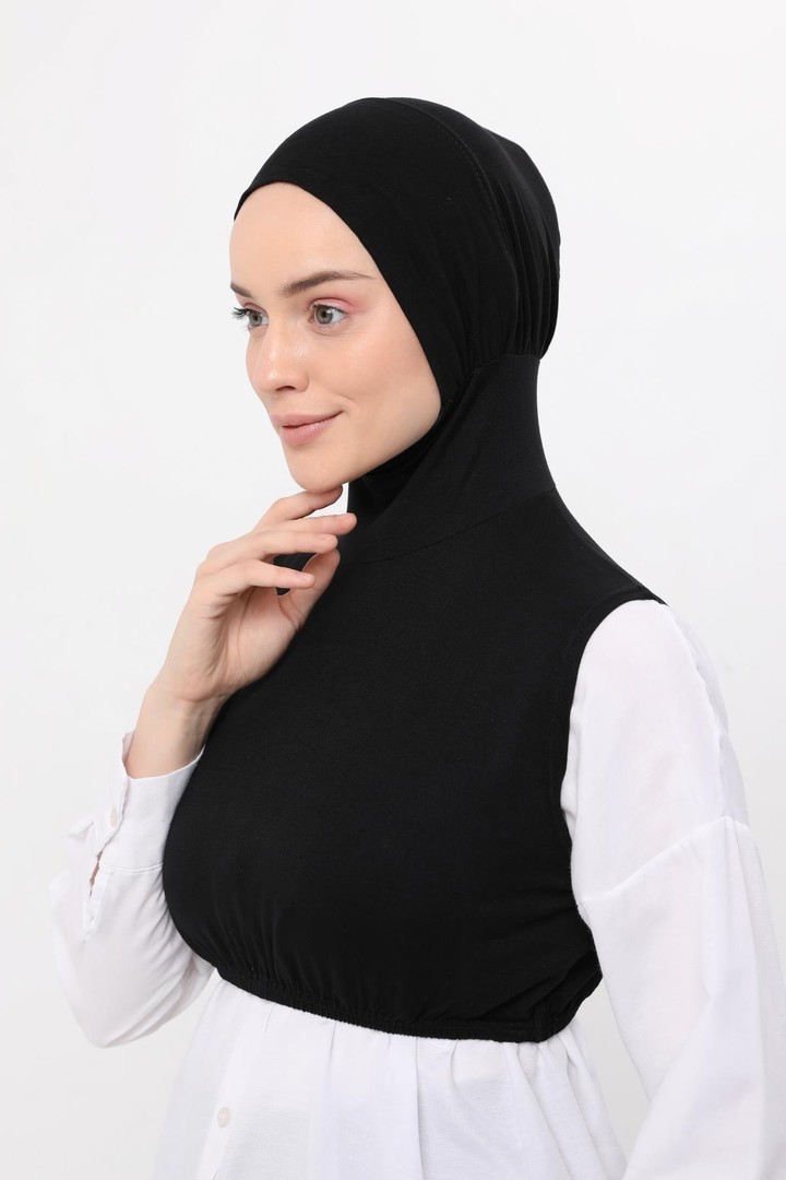 Altobeh Sıfır Kollu Boyunluklu Boneli Yarım Body görsel 3