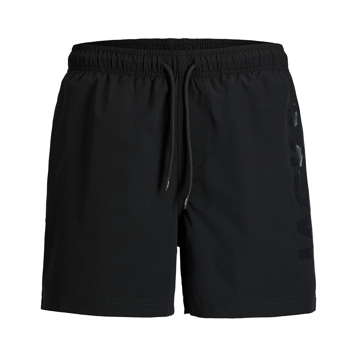 Jack & Jones Maui Wave Logo Regular Erkek Siyah Mayo