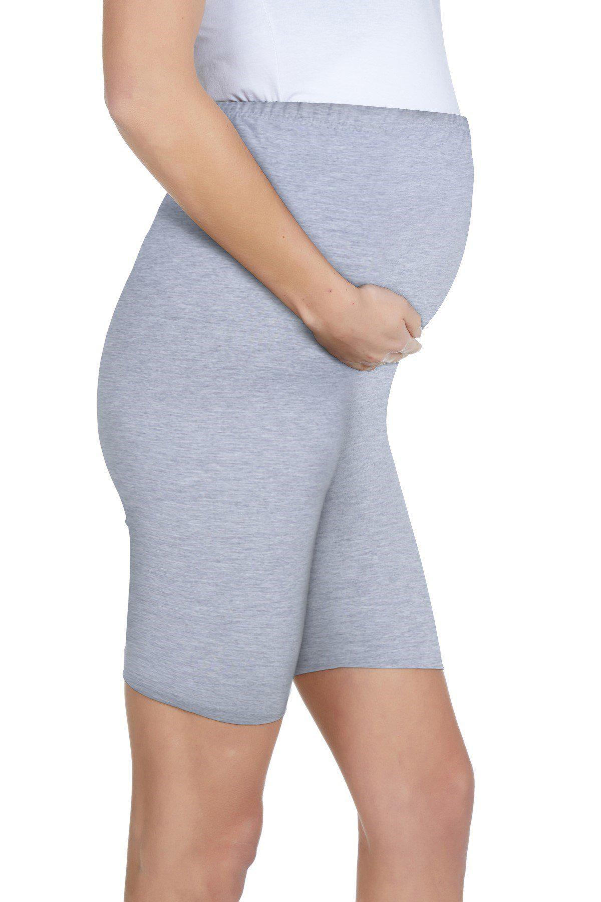 Luvmabelly Beli Ayarlamalı Kadın Hamile Şort Tayt