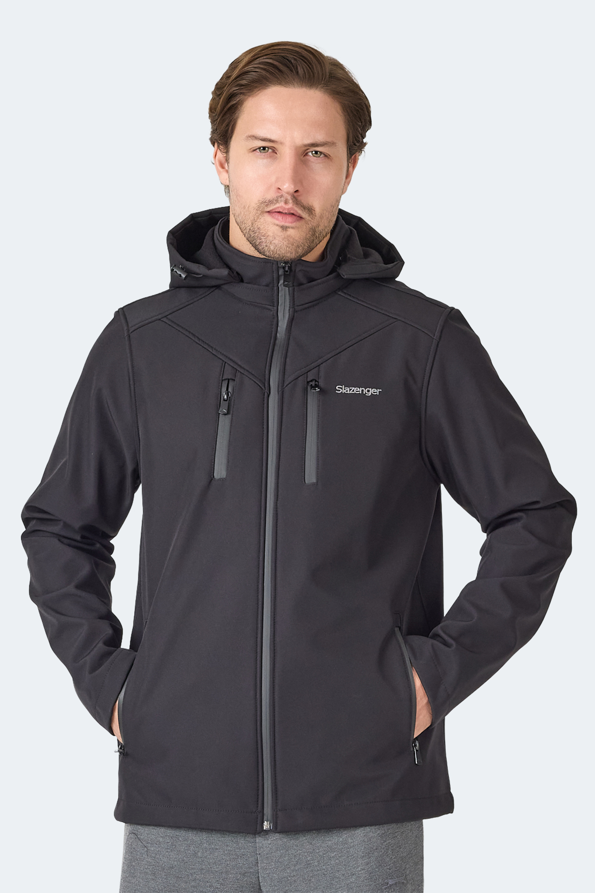 SLAZENGER HA-YUN Erkek Mont & Kaban Siyah görsel 6