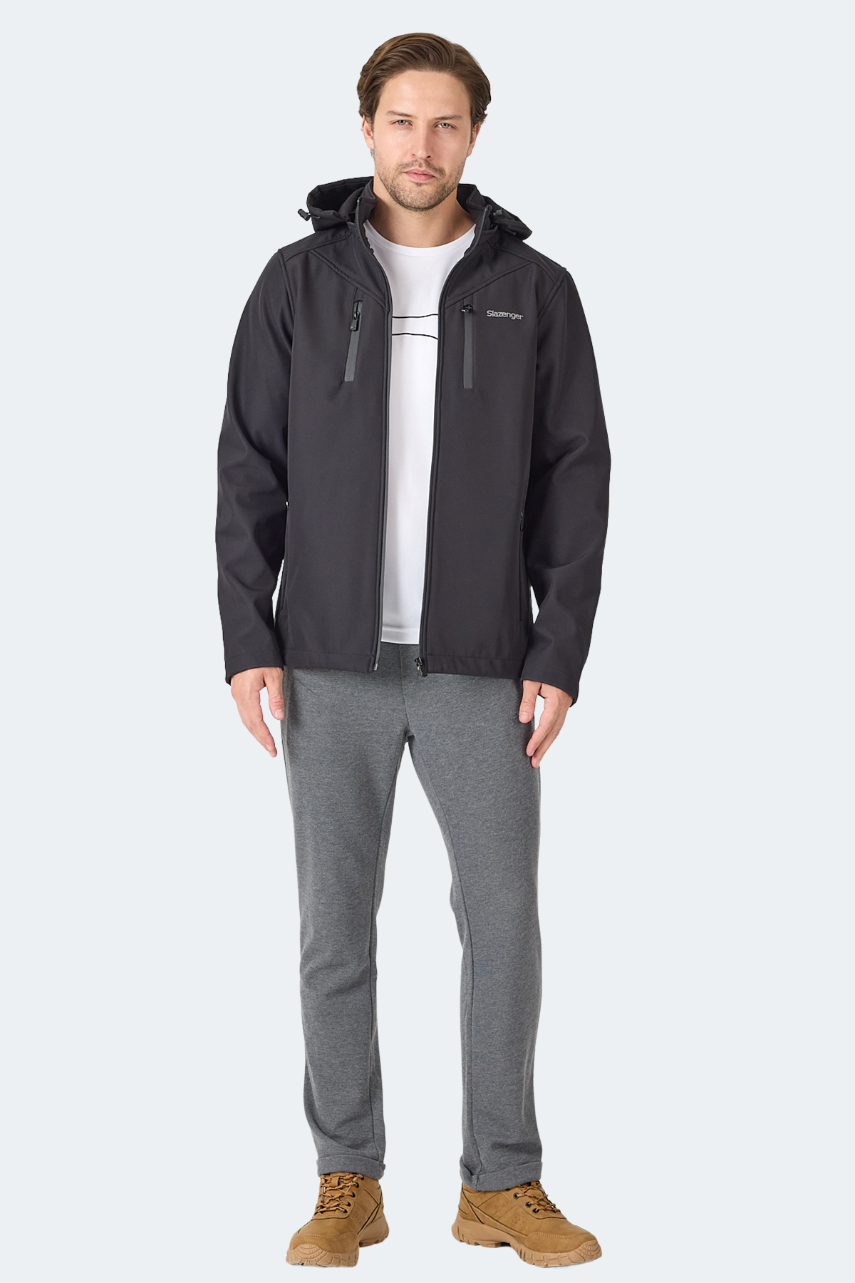 SLAZENGER HA-YUN Erkek Mont & Kaban Siyah görsel 7