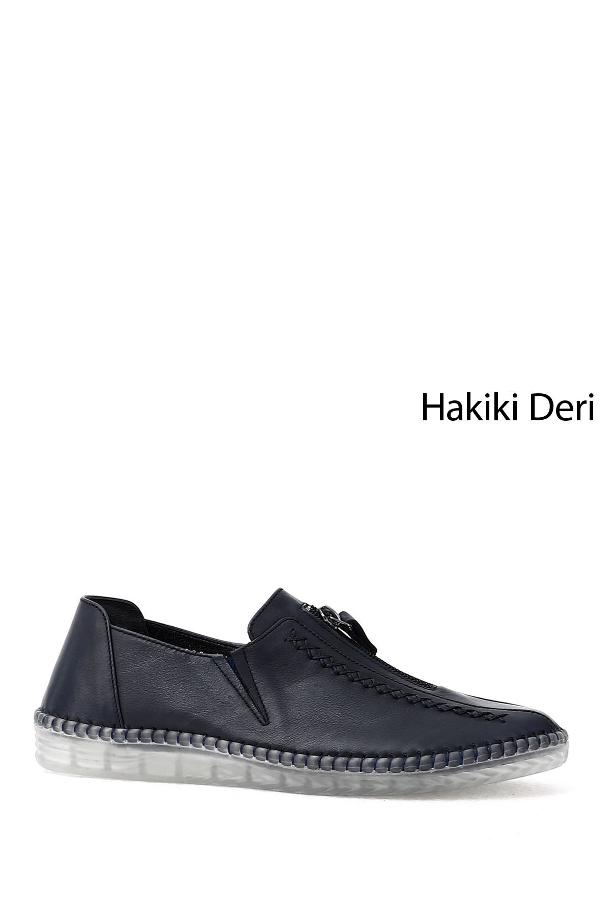 GÖNDERİ(R) Kadın AÇIK LACİVERT Hakiki Deri Comfort Ayakkabı