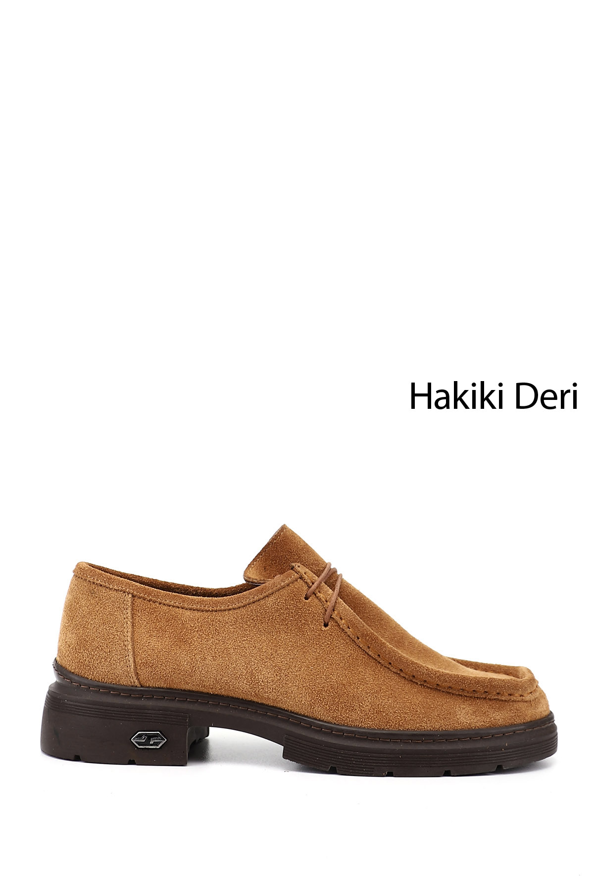 GÖNDERİ(R) Kadın KAHVERENGİ-TABA Bağcıklı Hakiki Deri Comfort Ayakkabı