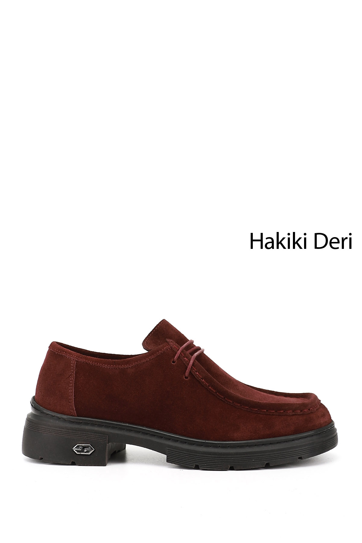 GÖNDERİ(R) Kadın AÇIK BORDO Bağcıklı Hakiki Deri Comfort Ayakkabı