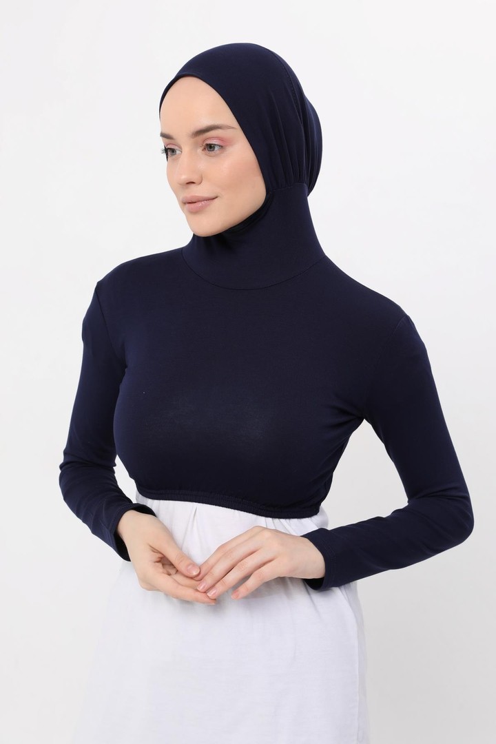 Altobeh Uzun Kollu Boyunluklu Boneli Yarım Body görsel 2