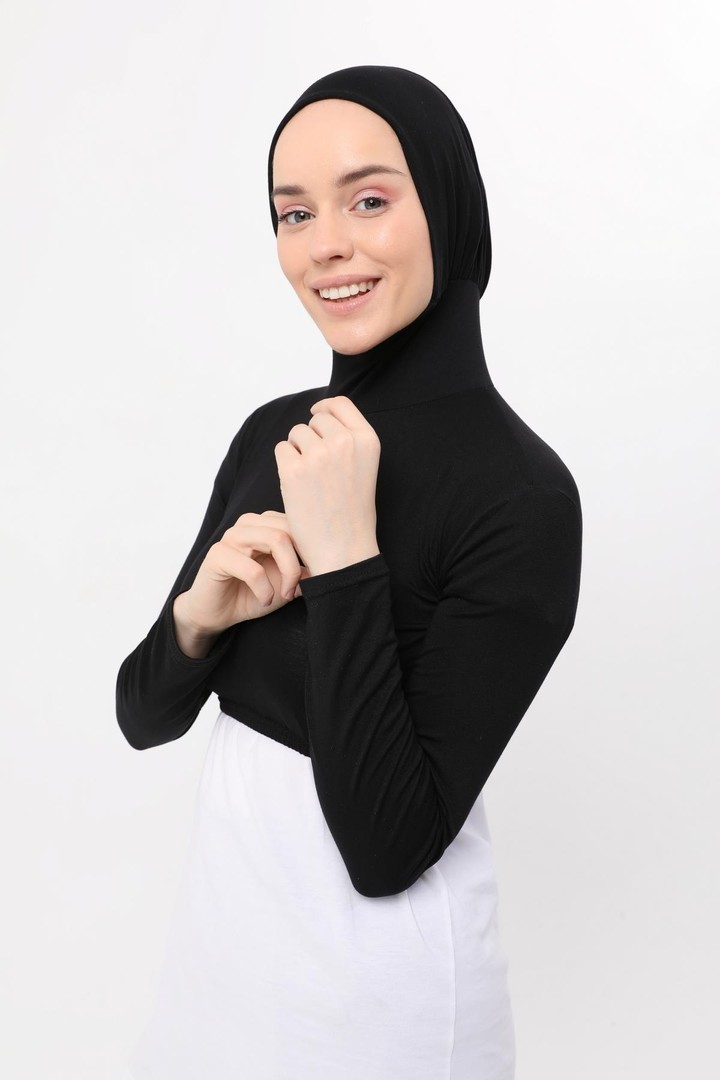 Altobeh Uzun Kollu Boyunluklu Boneli Yarım Body görsel 4